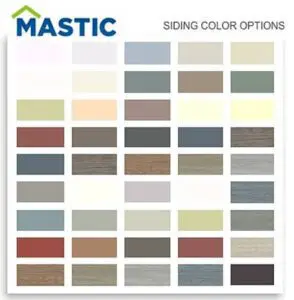 Masting Siding Colors